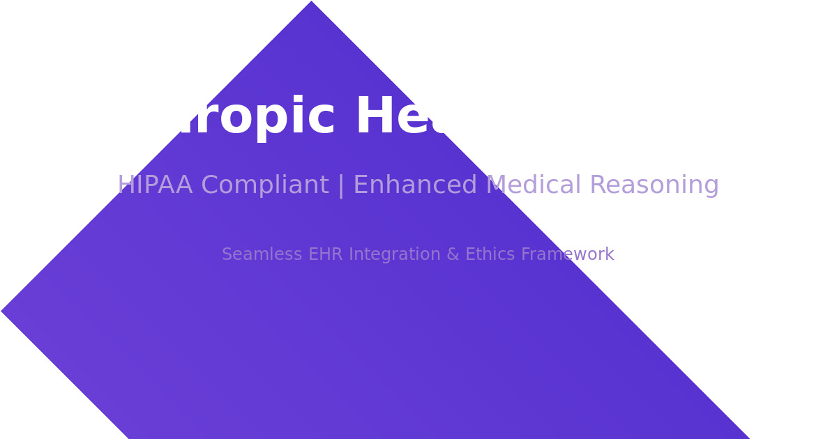 Anthropic Healthcare API