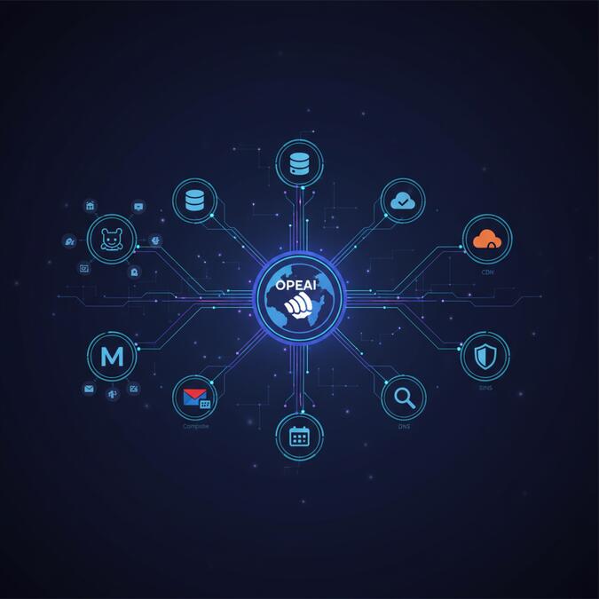 OpenAI Codex plugin ecosystem with connected development tools and interfaces