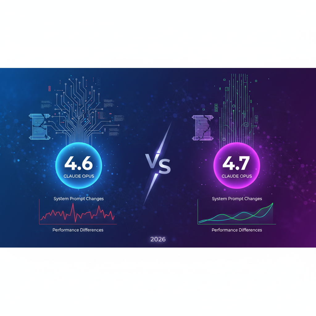Claude Opus 47 vs 46 Review 2026 System Prompt Changes and Performance Differenc