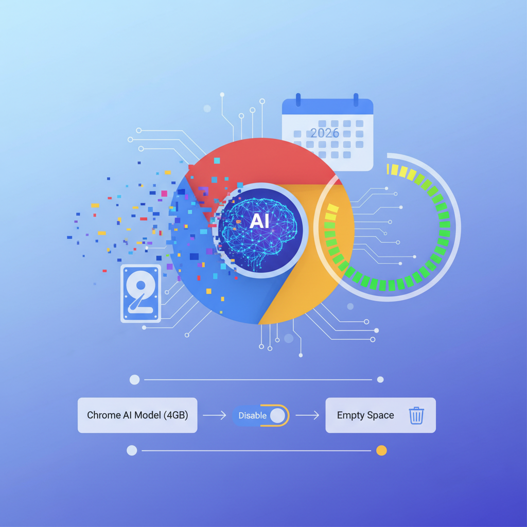 Google Chrome 4GB AI Model Download How to Disable and Reclaim Space in 2026