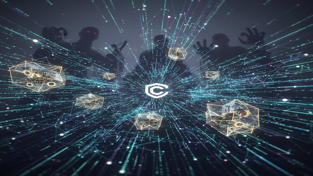Abstract illustration of AI developer tools with glowing code interfaces and digital connectivity