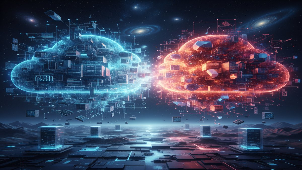 Separation of cloud entities