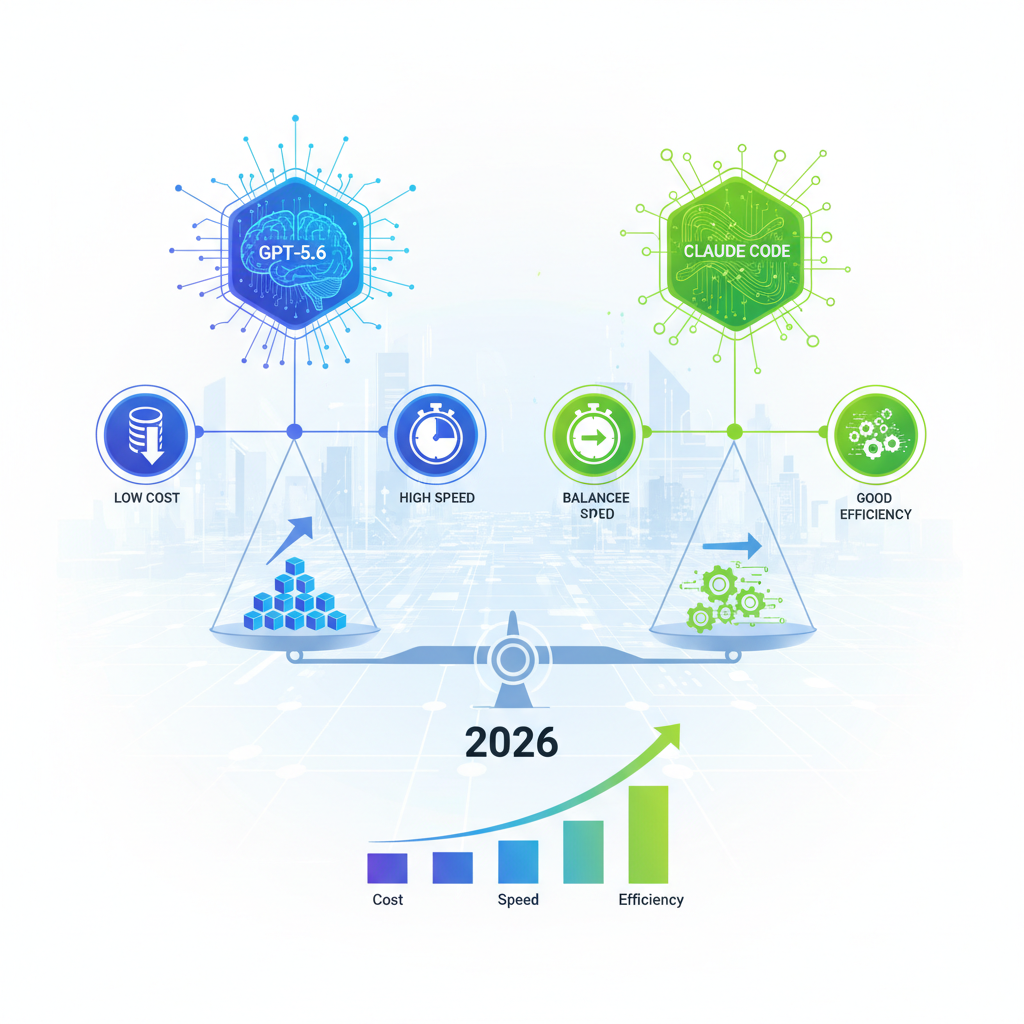 GPT56 vs Claude Code for AI Agents in 2026 Token Efficiency Speed  Cost Review