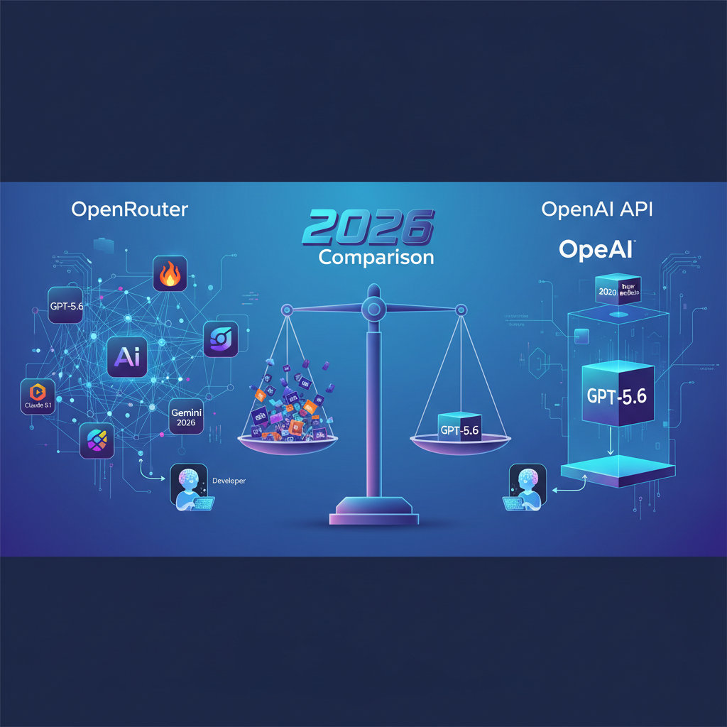 OpenRouter vs OpenAI API for GPT56 and New 2026 Models A Developers 2026 Compari