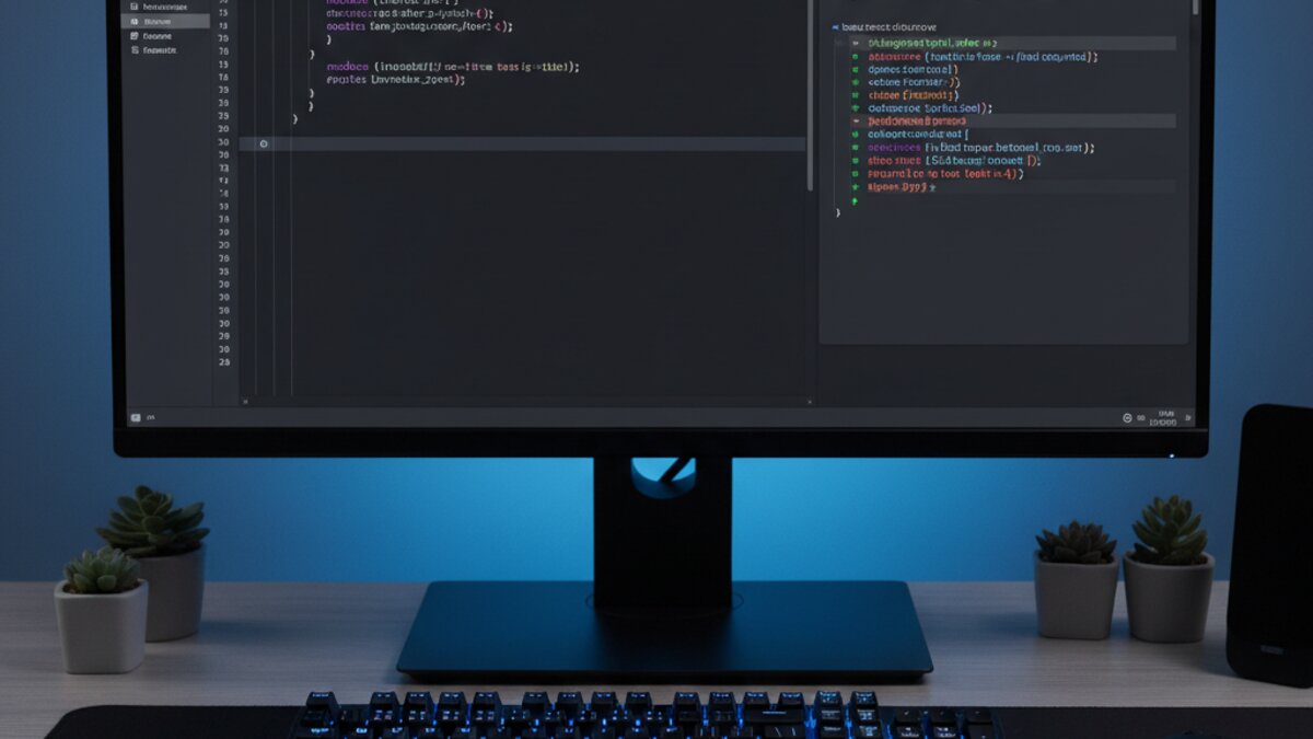 Cursor AI code editor showing autonomous refactoring in dark theme
