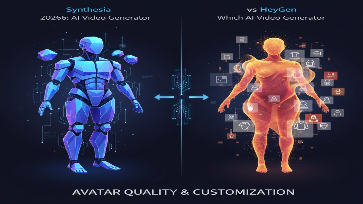Avatar Quality & Customization — Synthesia vs HeyGen 2026: Which AI 