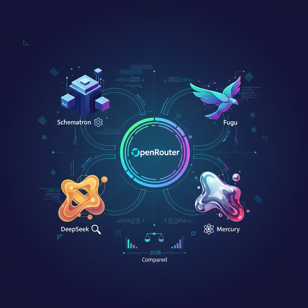 Best OpenRouter Models in 2026 Schematron DeepSeek Fugu and Mercury Compared
