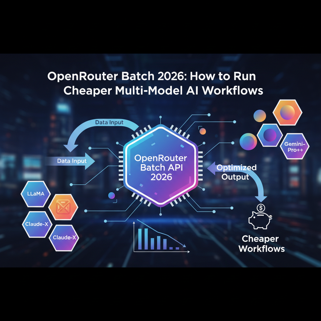 OpenRouter Batch API 2026 How to Run Cheaper MultiModel AI Workflows