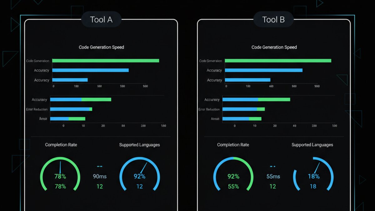 AI coding tools comparison benchmark dashboard