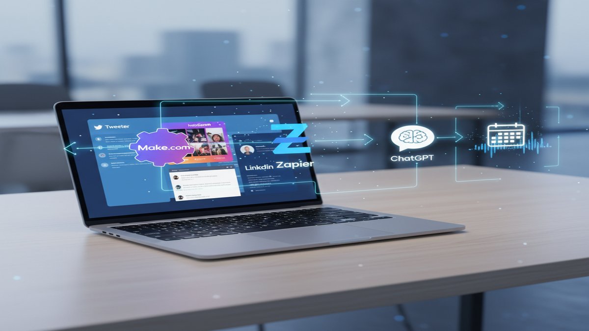 How to Automate Social Media Content with AI Workflows